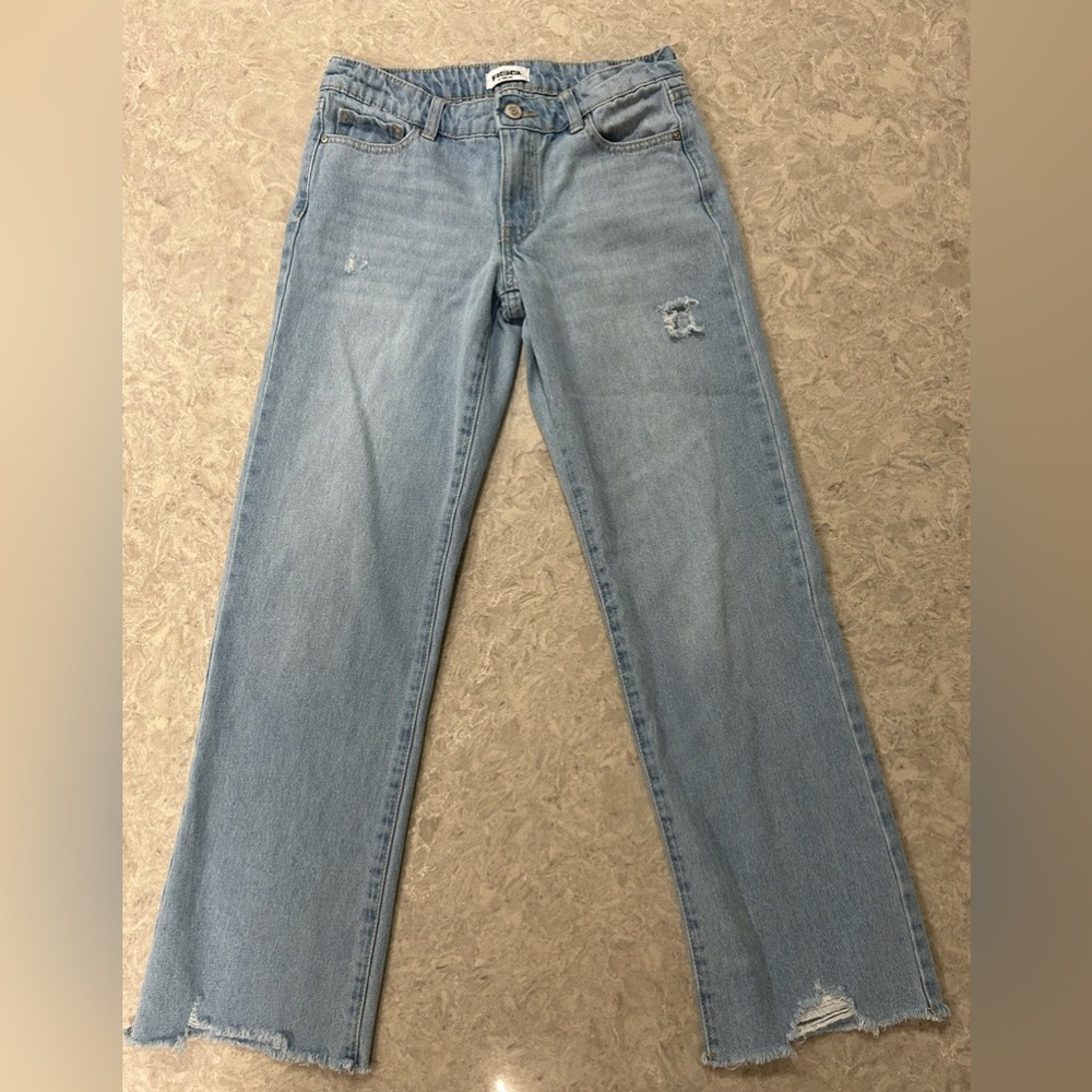 RSQ Baggy Jean Girls size 12 Light Blue